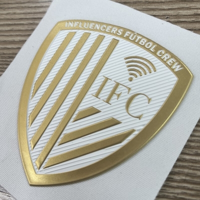 Custom 3D Raised Logo TPU Heat Transfer Patches For Clothing