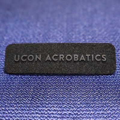 Customized Silicone Embossed 3D Logo Heat Transfer Label For Clothing