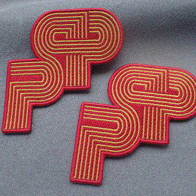 Chinese Style  Embroidery Thread Clothing Tags Labels